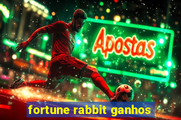 fortune rabbit ganhos