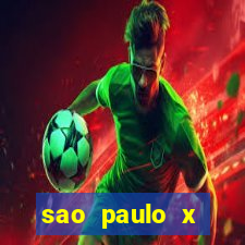 sao paulo x botafogo palpite