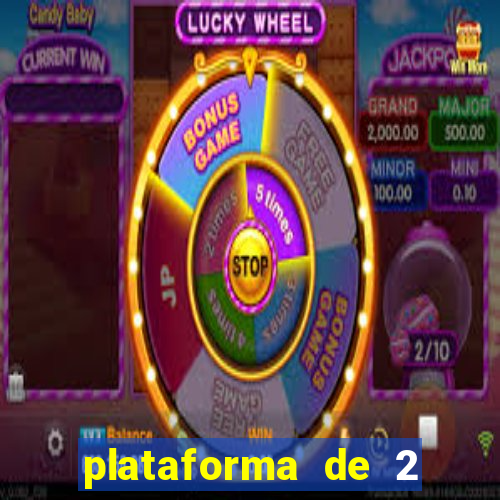 plataforma de 2 reais cassino