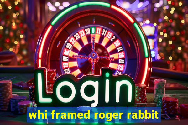 whi framed roger rabbit