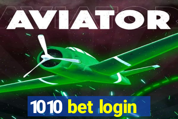 1010 bet login