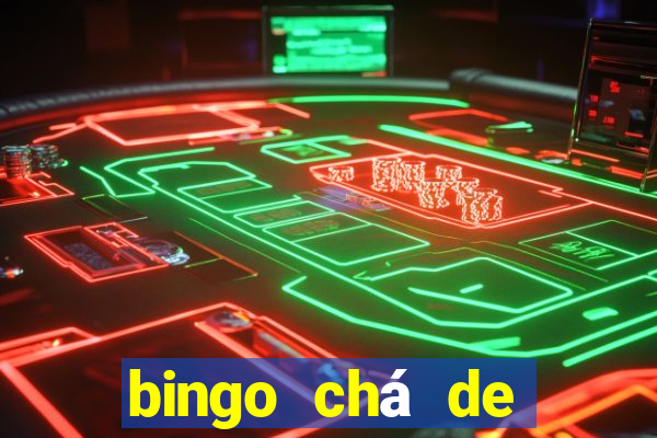 bingo chá de bebê pdf