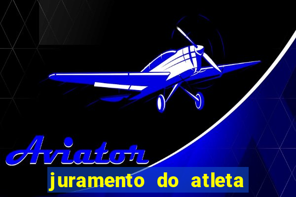 juramento do atleta jogos internos