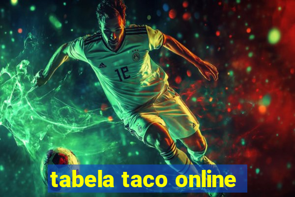 tabela taco online