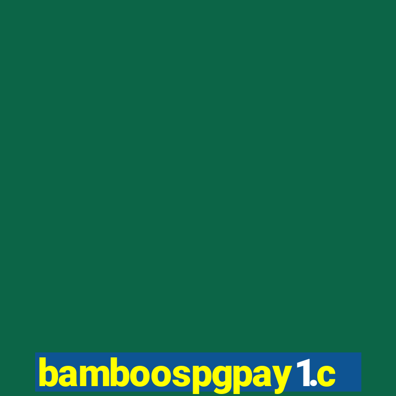 bamboospgpay1.com