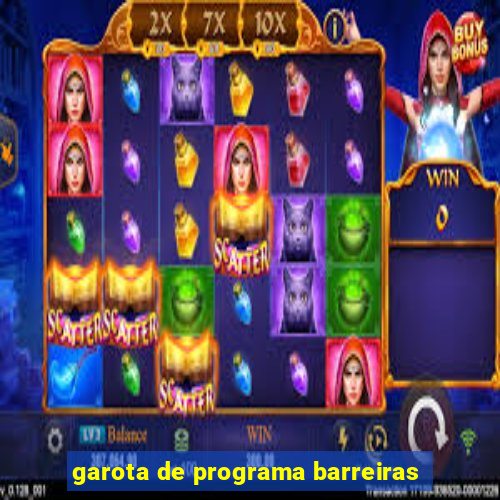 garota de programa barreiras