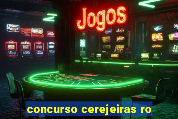 concurso cerejeiras ro