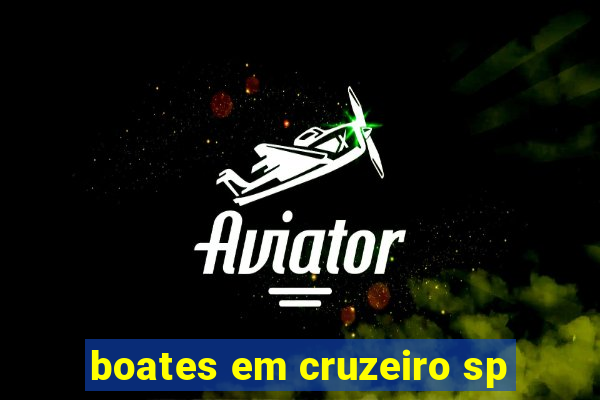 boates em cruzeiro sp