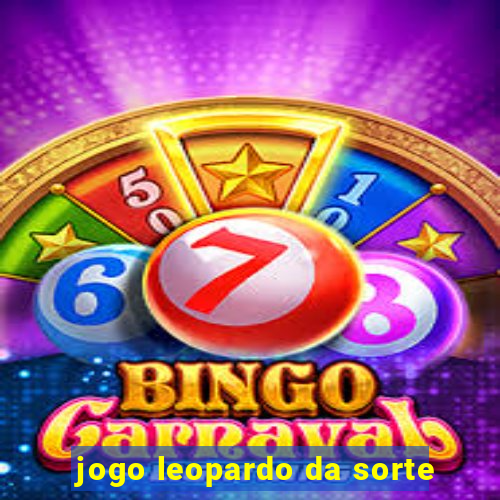 jogo leopardo da sorte